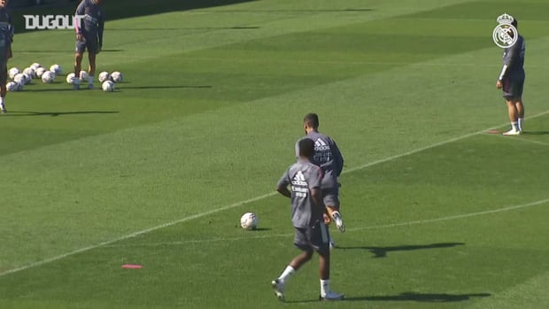 The team are preparing for the match against Valladolid